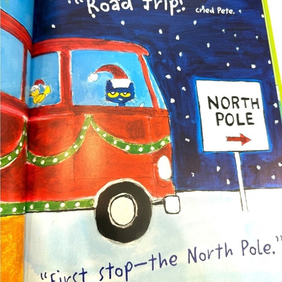 2 Pete the Cat Hardcover Books for Elementary School Kids 4 Stories Total - Picture 6 of 6